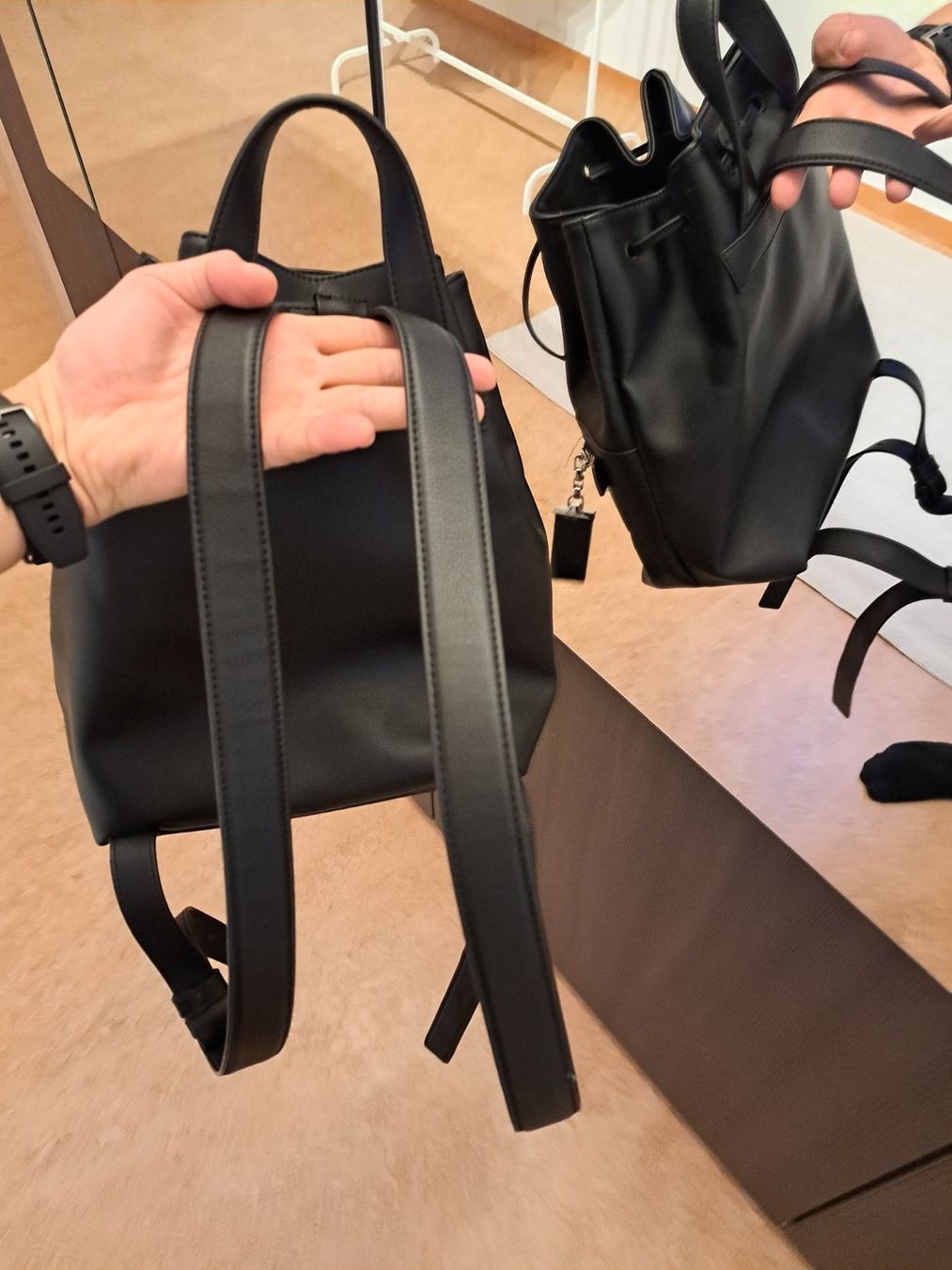 Calvin Klein Zaini: Rucksack schwarz, Calvin Klein – Usato da Hittnau venduto da Sams_thrift_shop 2