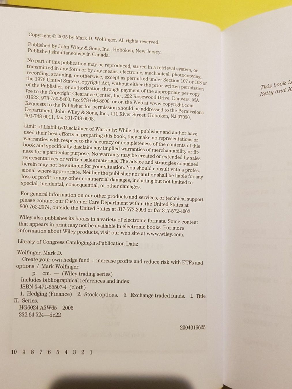 Libri: Create Your Own Hedge Fund – Nuovo (secondo la descrizione) da Zürich venduto da Avd 2