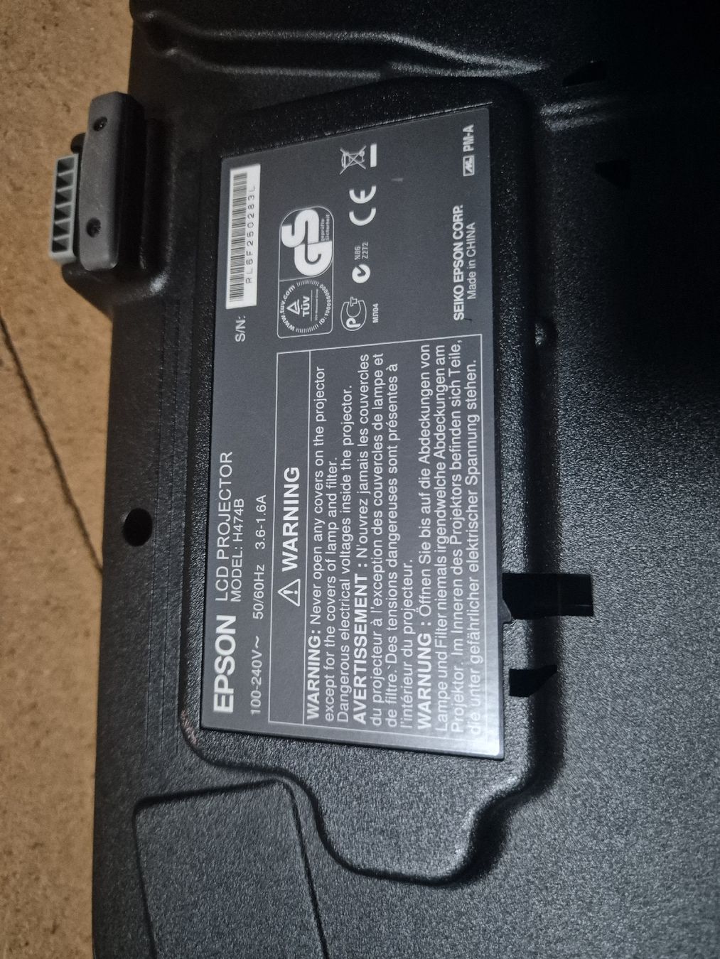 Epson Vidéoprojecteurs: Epson H474B Projektor – D'occasion à Schaffhausen par NinaM96 3
