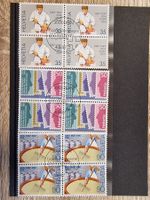 CH 1987 - Satz 4er Blocks - Nr. 750-752 - gestempelt