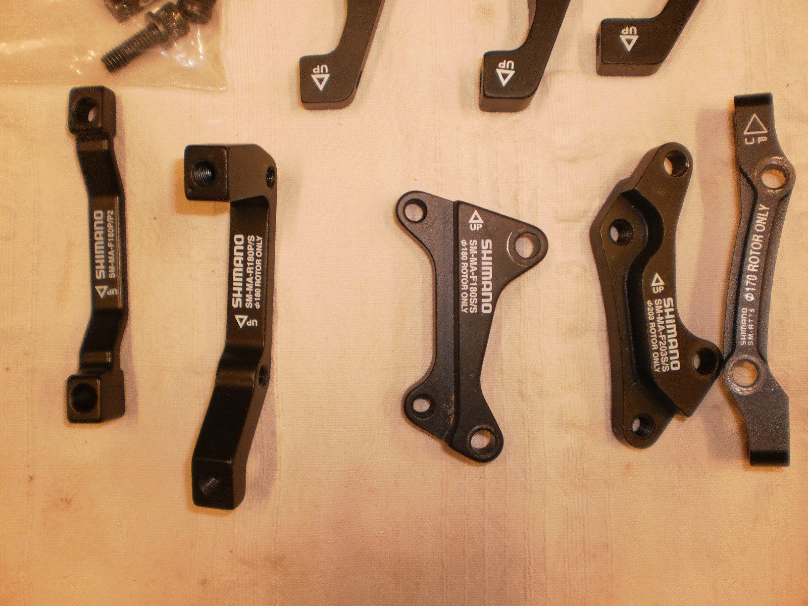 Shimano Pezzi di ricambio: Diverse Shimano Bremsadapter – Usato da Gonten venduto da Bollyalb 1