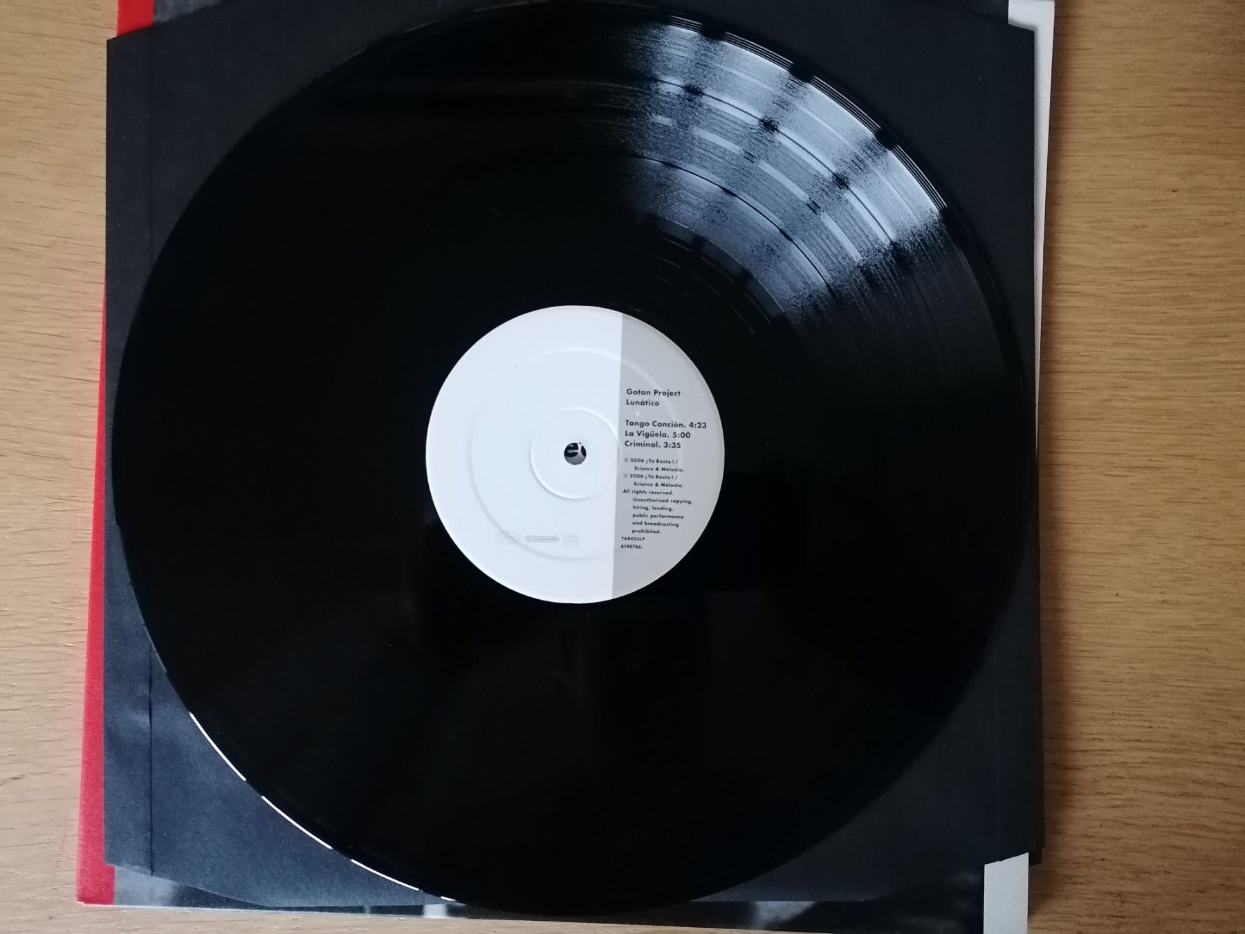 Schallplatten: Gotan Project - Lunático  DLP – Gebraucht aus Beinwil am See von Funkthesizer 5
