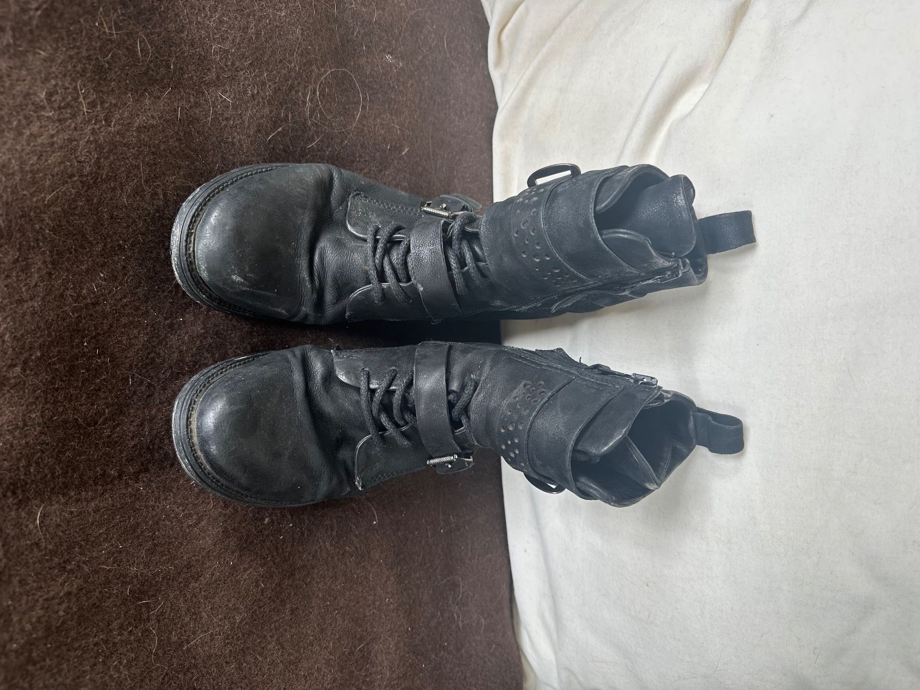 Mjus Scarpe da donna: Schwarze Mjus Stiefel, Grösse 36 – Usato da Bern venduto da Enle