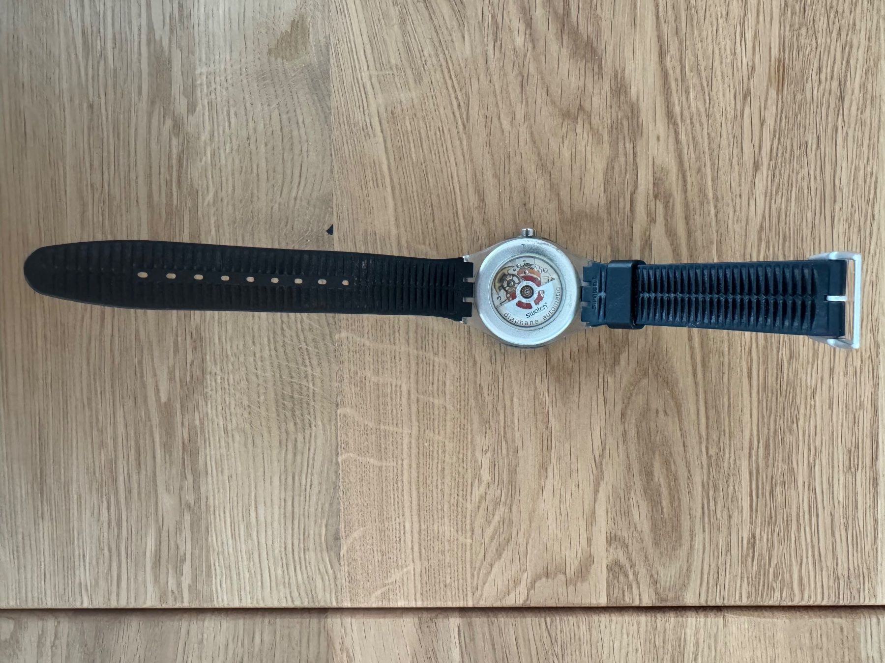 Swatch Orologi: Swatch Automatik Diaphane Uhr – Usato da Wettingen venduto da JaHa2000 3