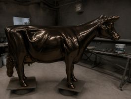 Kuh lebensgroß / Lieferung Schweiz per Spedition / 3D Modell