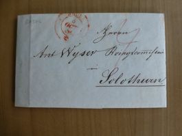 Basel, Brief nach Solothurn