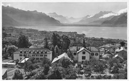 Jongny sur Vevey (VD) Panorama über den Genfersee