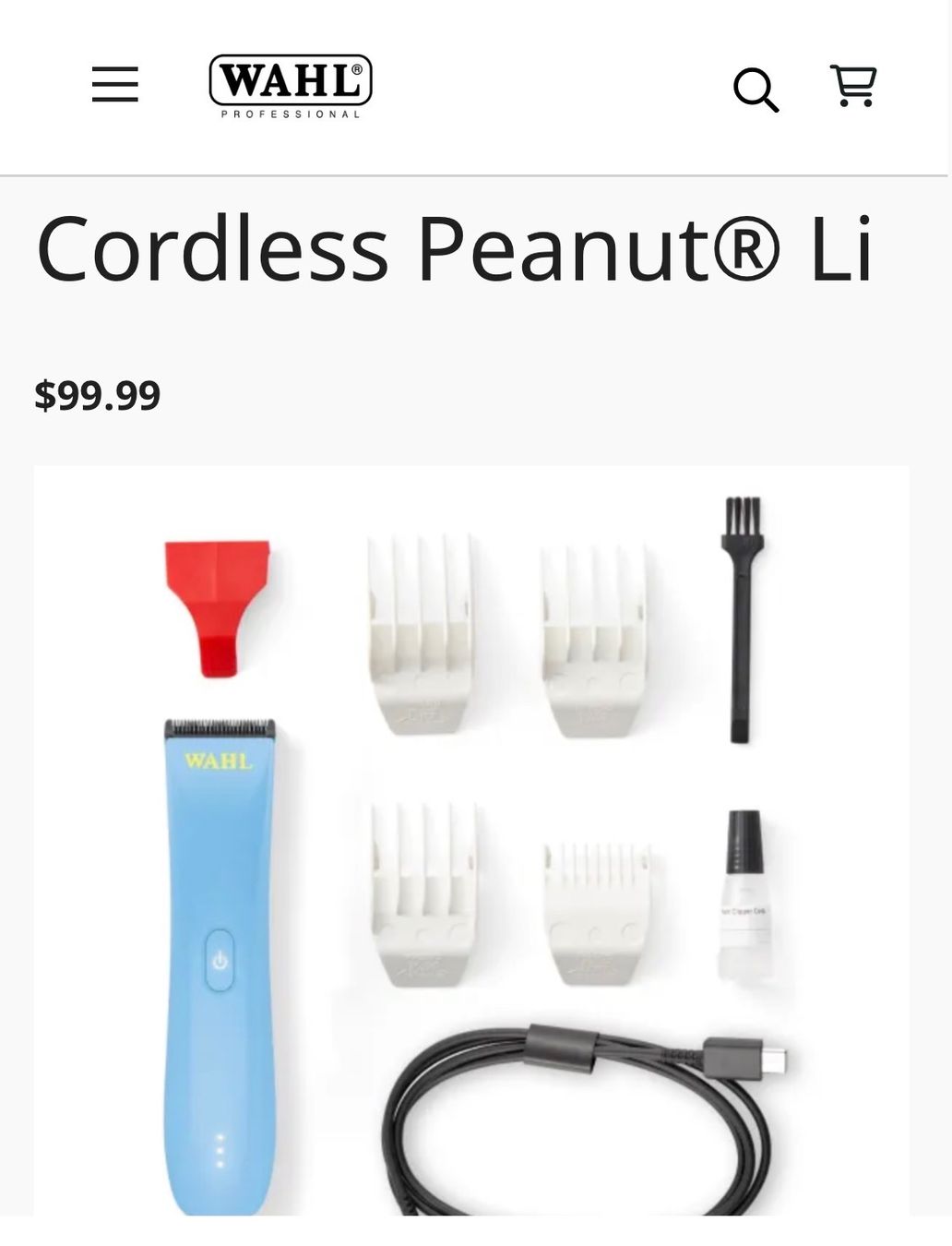 Wahl Rasoi & Lamette da barba: Wahl Rasierer Trimmer Peanut Li – Nuovo (secondo la descrizione) da Wangen b. Olten venduto da rm4612