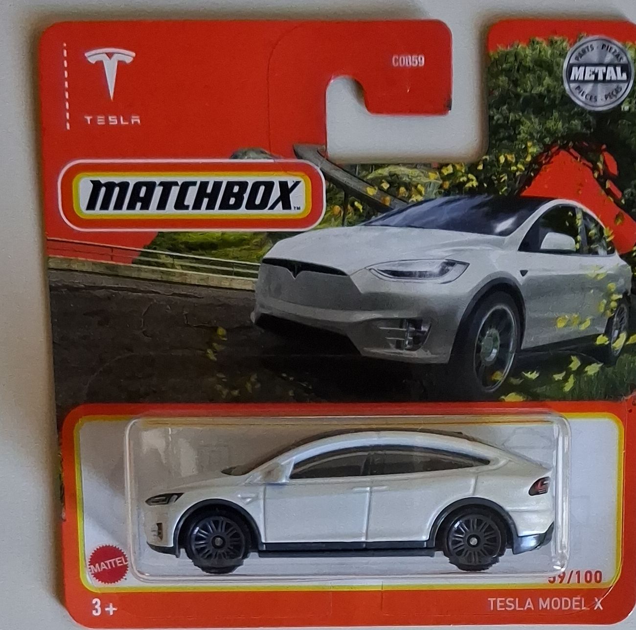 Matchbox Modellini d'auto: Matchbox Tesla Model X, Neu – Nuovo e nell'imballaggio originale da Dietikon venduto da RevoPlay