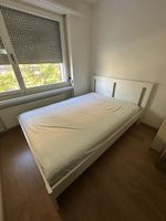 IKEA SONGESAND Bettgestell + VALEVÅG Matratze 150x200