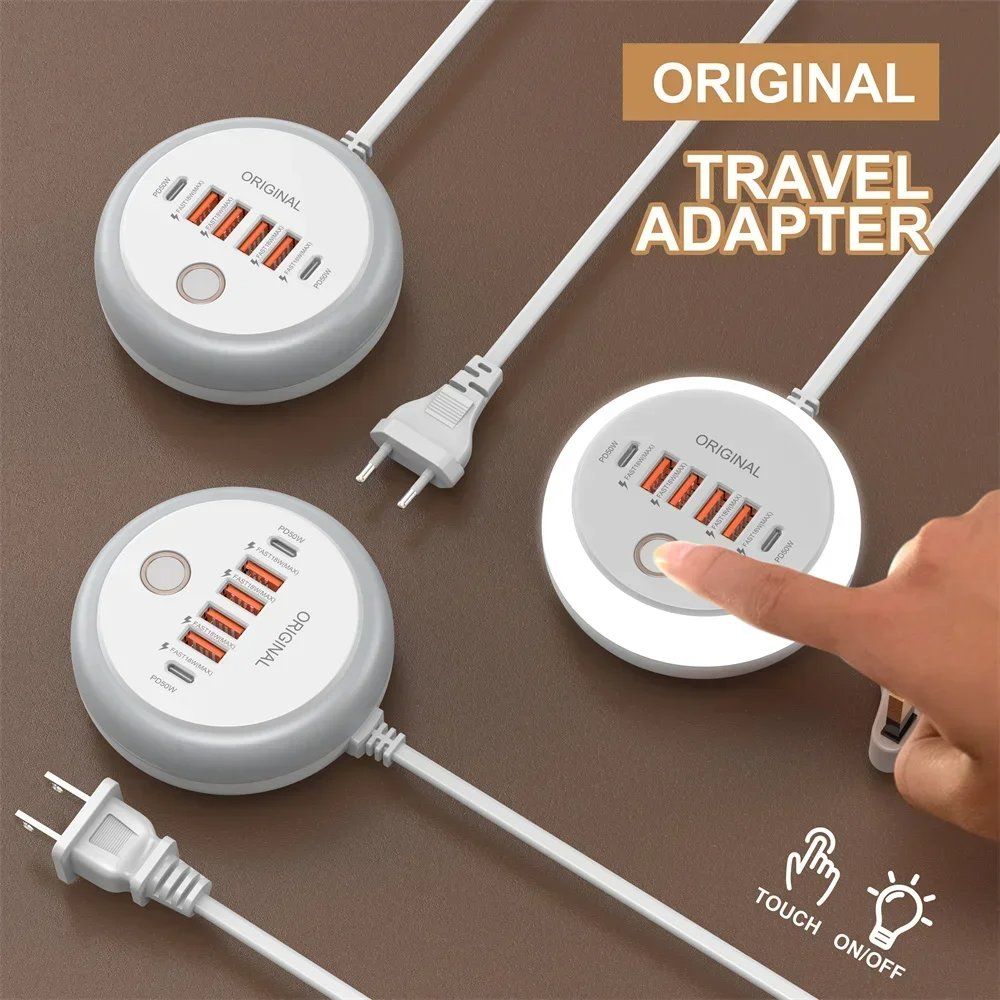 Caricabatterie: Chargeur USB Multiprise 4 Ports avec Interrupteur – Nuovo e nell'imballaggio originale da Delémont venduto da abonprix 5