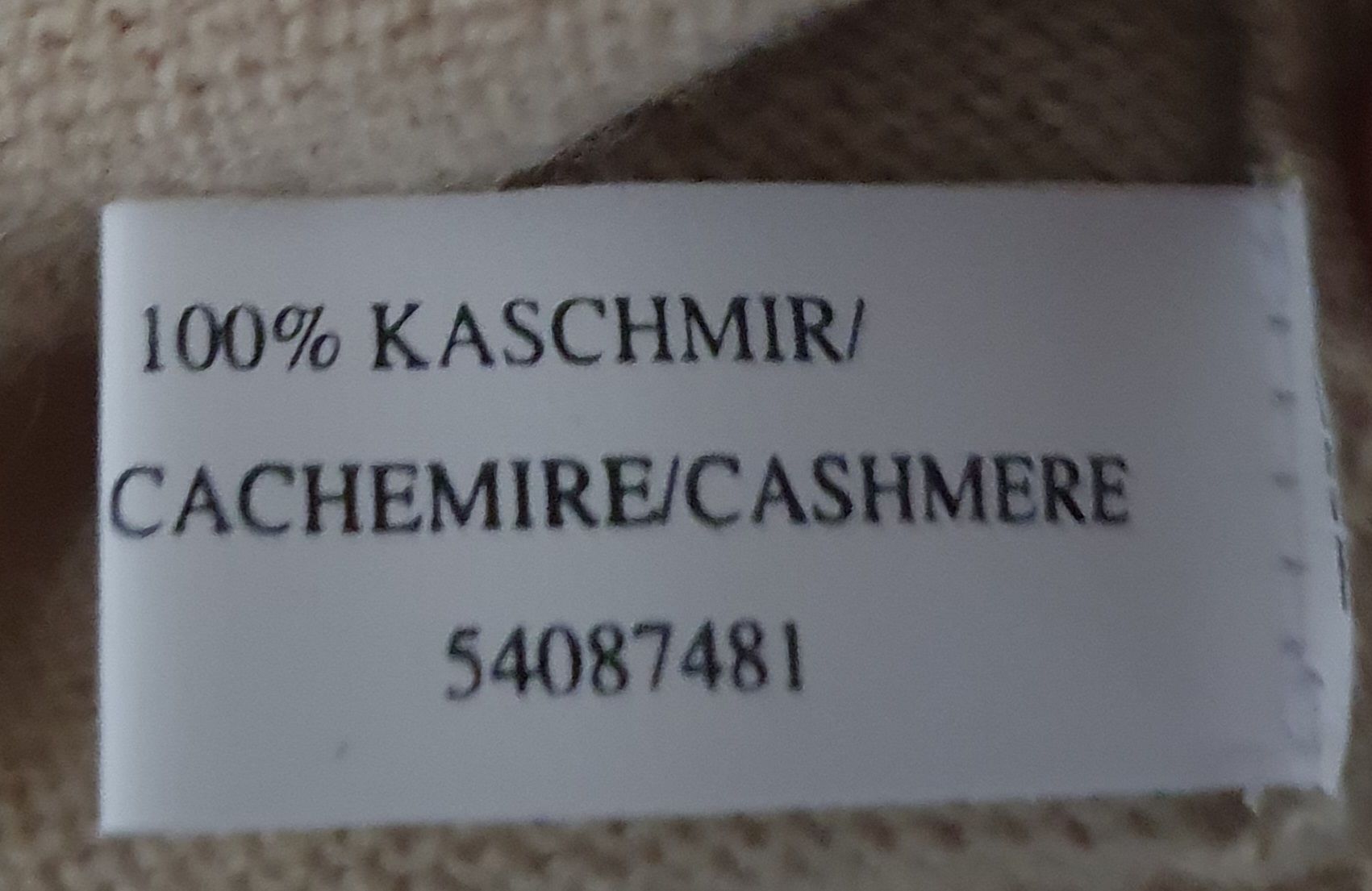 Pullover & Sweatshirts: Kurzarm Pullover aus 100% Kaschmir beige Grösse 38 – Neu (gemäss Beschreibung) aus Zürich von Philotimo 2