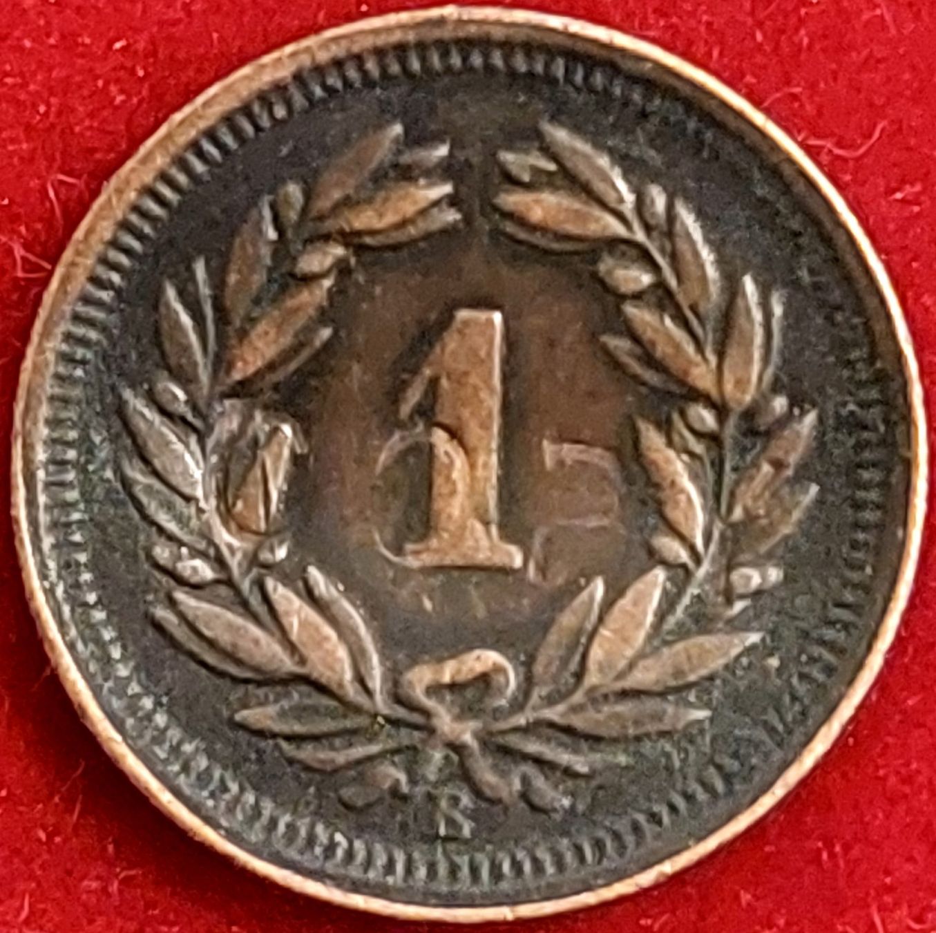 Tutti le monete: 1 Rappen 1863 (Replica) – Usato da Arch venduto da repros 1
