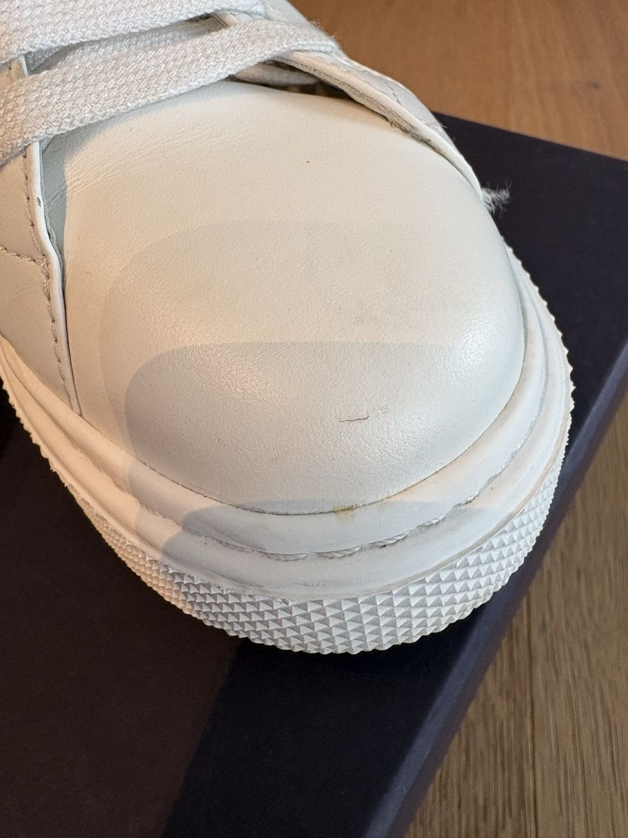 Prada Scarpe da donna: Prada sneakers white silver leather size 35 – Usato da Dübendorf venduto da Tony321 5