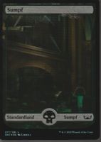 TCG Magic The Gathering MTG De SNC BASIC LAND 277 FOIL Sumpf