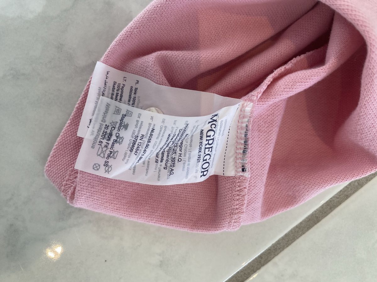 Magliette Polo: McGregor Poloshirt Grösse M Rosa Kurzarm – Usato da Holziken venduto da Anita.urech 3