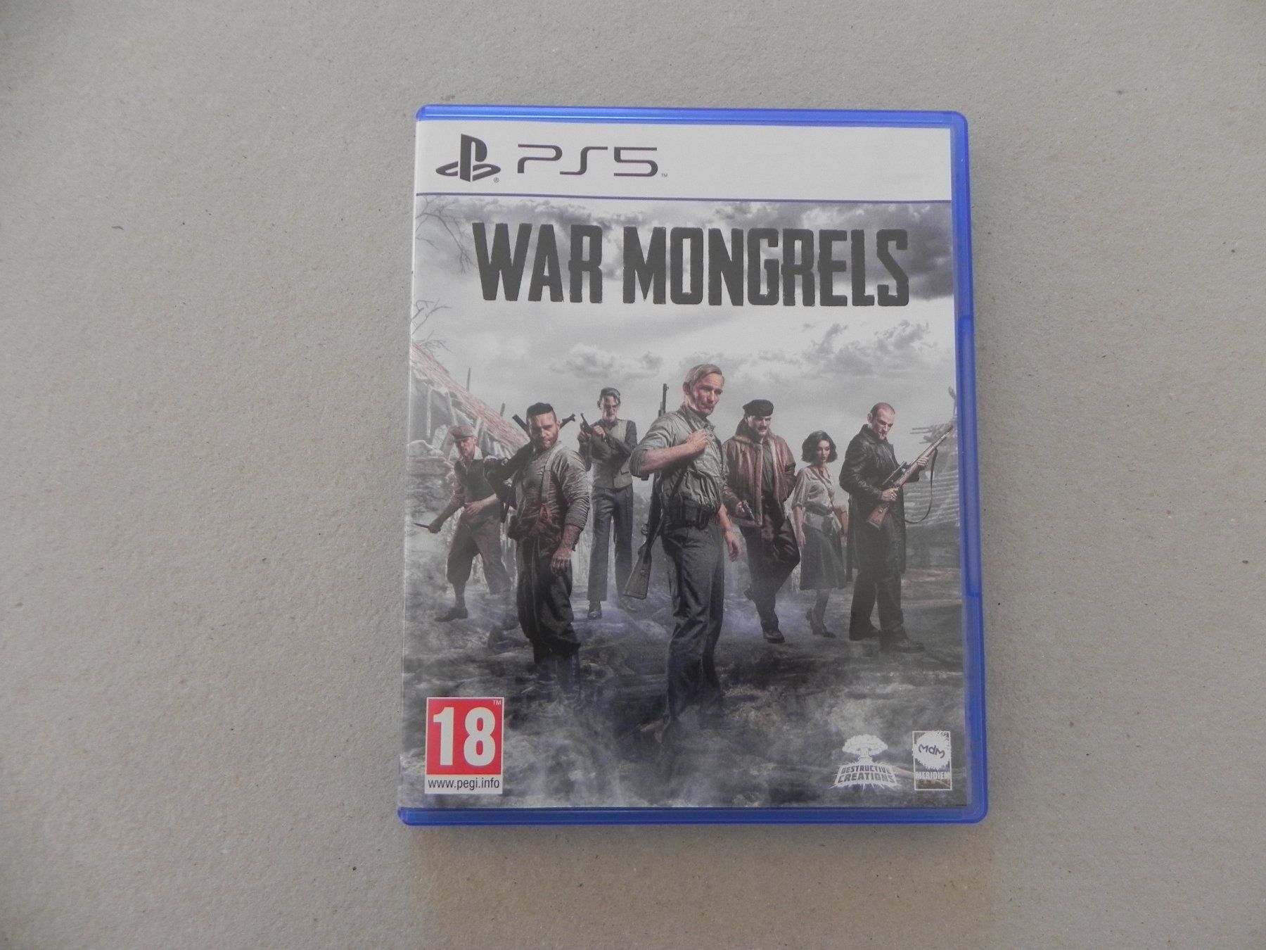 Sony Spiele: Game Sony Playstation 5  War Mongrels 2023  Krieg Action – Gebraucht aus Siebnen von krimsie