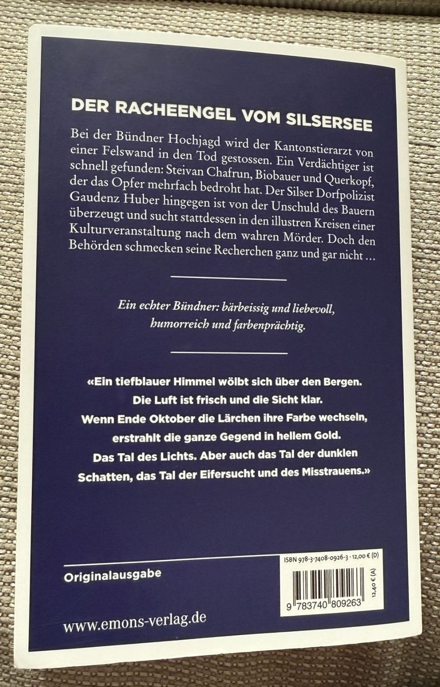 Libri: Daniel Badraun - Krimi - TOD IM ENGADIN – Usato da Samedan venduto da Gischpel25 1