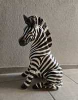 Dekorative Zebra Figur aus Keramik 