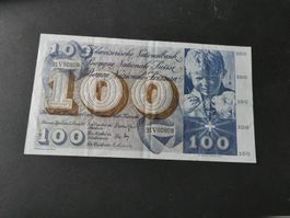 Schweiz 1973, 100 Franken