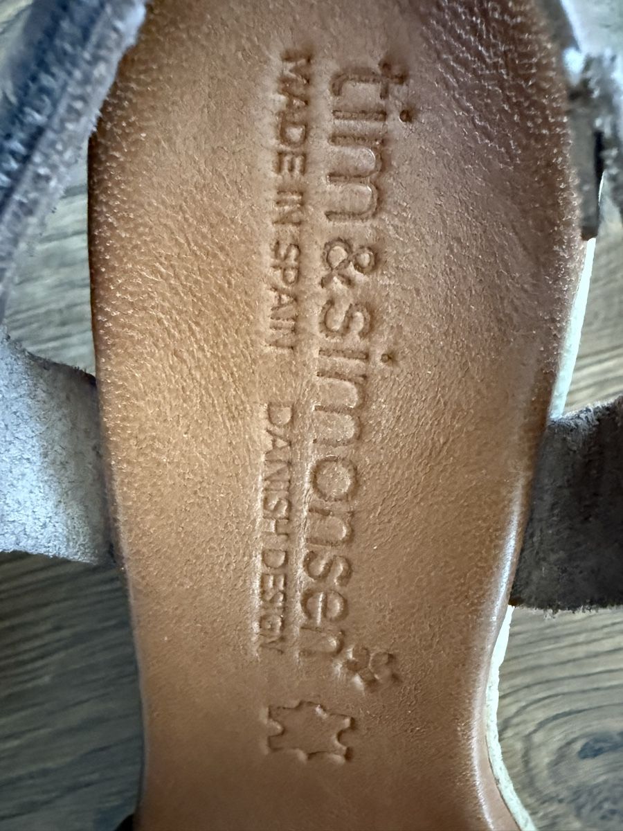 Damenschuhe: Ledersandale – Gebraucht aus Sumiswald von sonrisa70 1