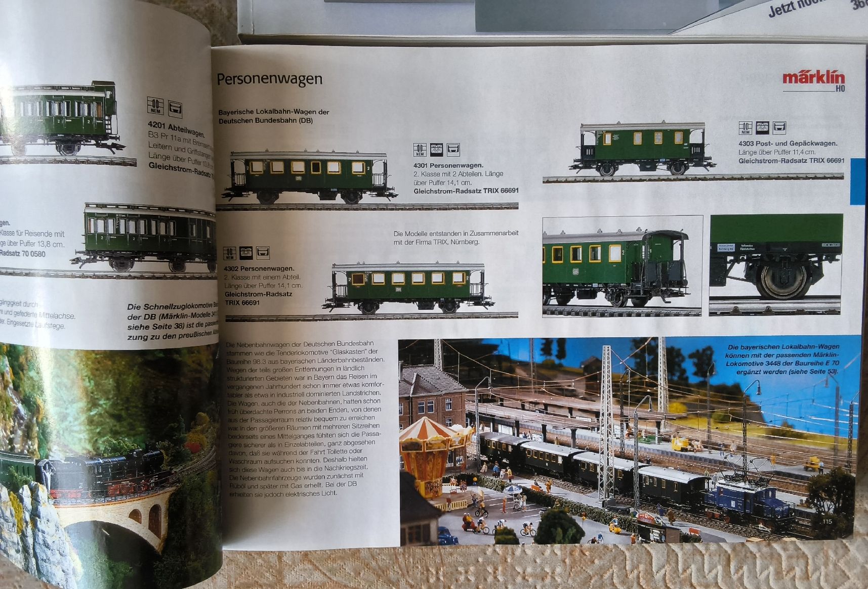 Märklin Trains électriques: Märklin Gesamtkatalog 1996/97 DA  – D'occasion à Hallau par histoiremerveilleuse 4
