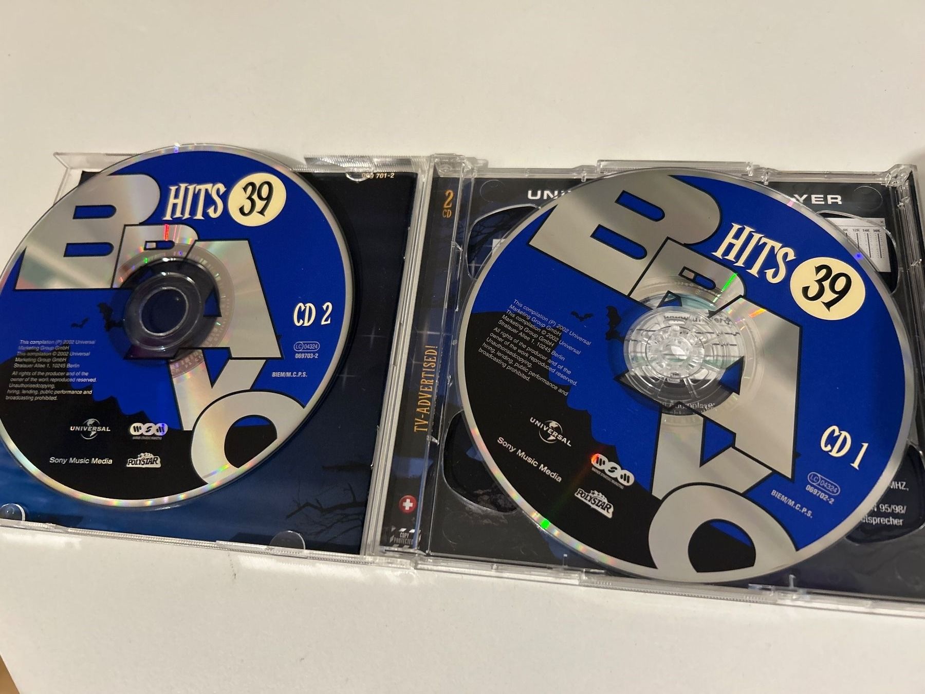 CD: CD- Bravo Hits 39 – Usato da Guntershausen venduto da Gloominati 4