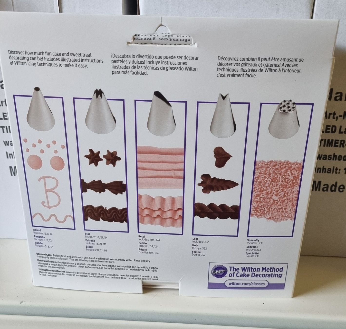 Tutte le decorazioni: Wilton Torten Dekorations Set, 20-teilig, NEU – Nuovo e nell'imballaggio originale da Oftringen venduto da Leleni 1