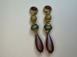 Vintage Ohrringe Clips Luxus Modeschmuck  