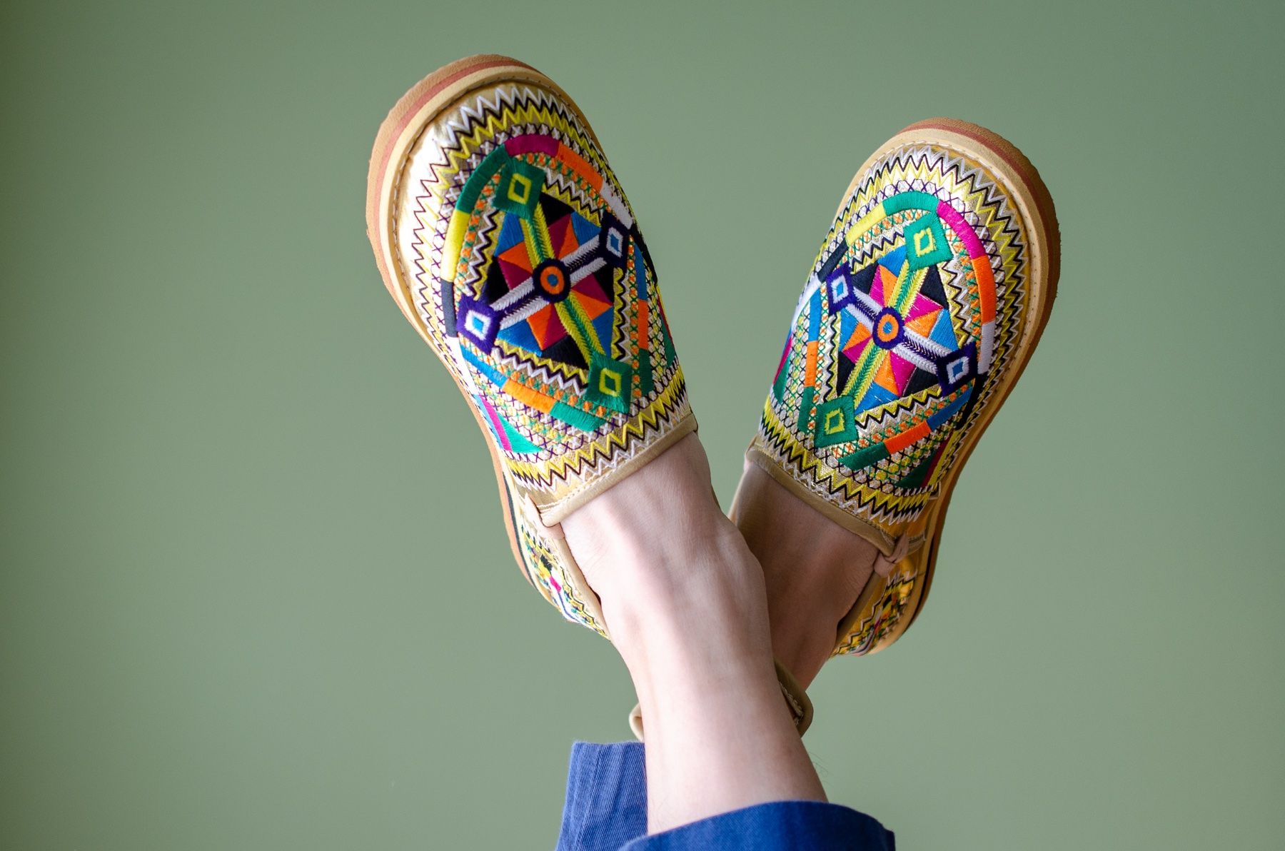 Herrenschuhe: Babouches silber Grösse 44 - neu! – Neu und originalverpackt aus Hochdorf von jayayoga 2