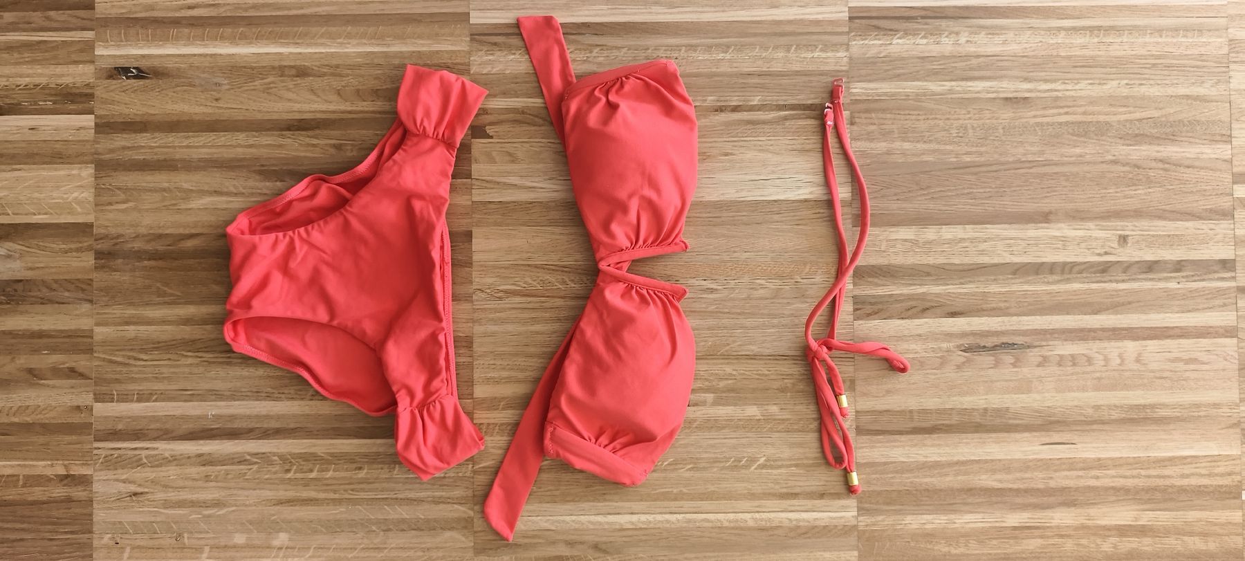 Costumi da bagno & Bikini: Coral red Two-Piece Bikini Set - Size XS – Usato da Erlenbach ZH venduto da rem_p5dd 3