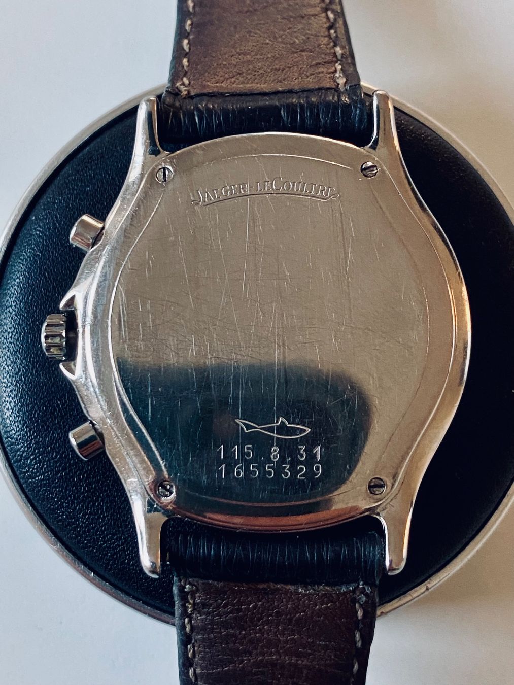 Jaeger-Lecoultre Orologi: Jaeger LeCoultre Chronograph Heraion Grey ref. 115.8.31 – Usato da Küsnacht ZH venduto da Pedramy 7