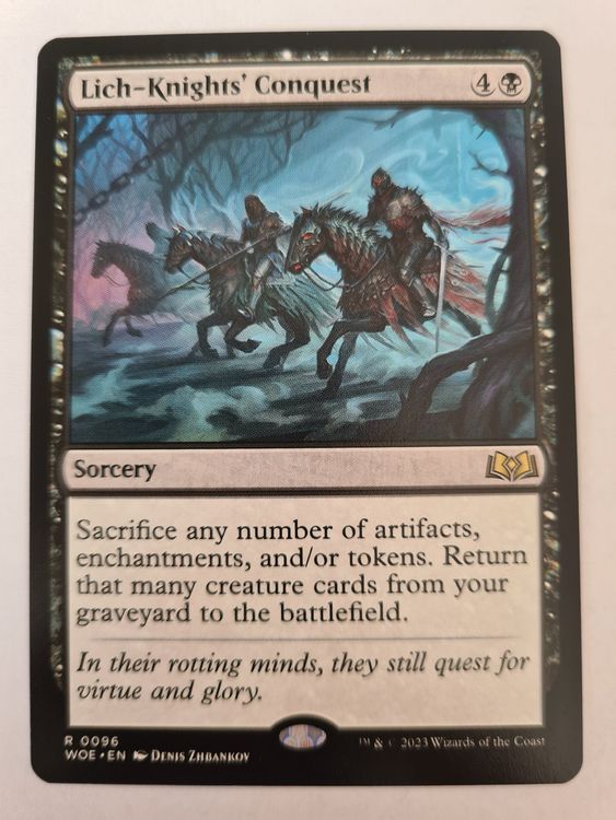 Lich-Knights' Conquest [Wilds of Eldraine]