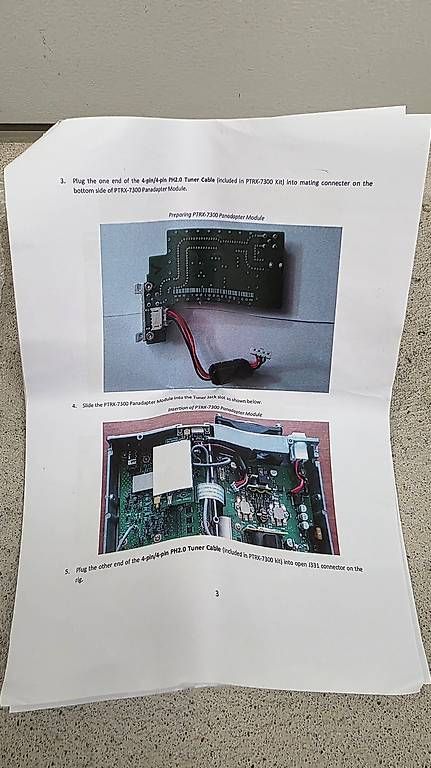 Icom Technique de radiocom: PTRX-7300 Spectrum-Adapter IC-7300 – D'occasion à Oberglatt ZH par 678411 1