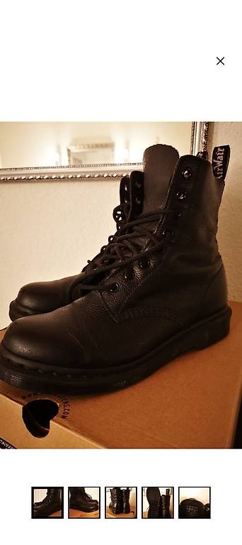 Dr. Martens Scarpe da uomo: Dr. Martens Boots Pascal mono 1400 all black – Usato da Ebikon venduto da isa_xjb2 3