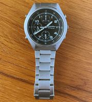 Seiko Chronograph, Model 7T32-7E70, Stahlarmband 18.5cm