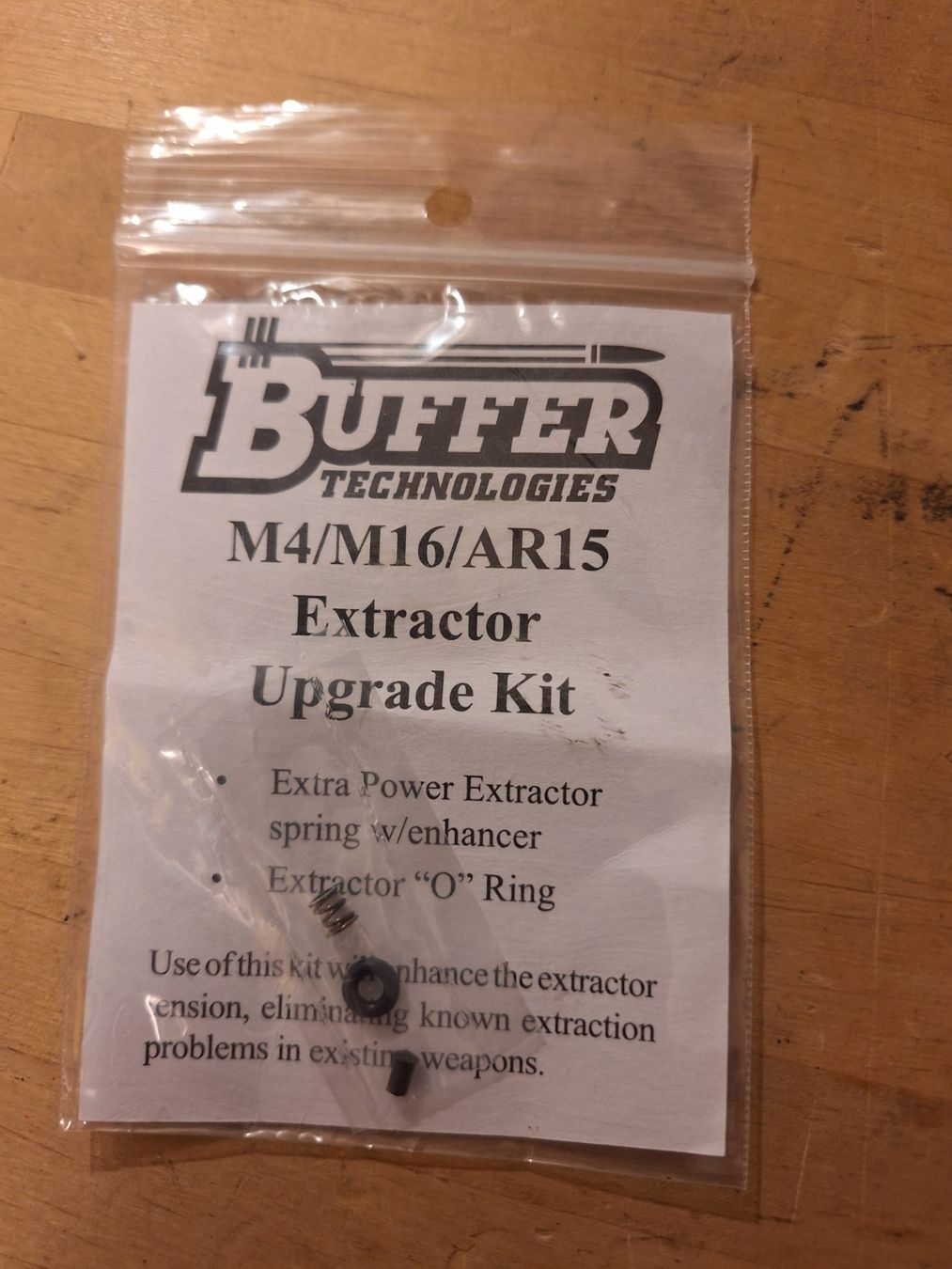 Alle Werkzeuge: Ar15 M4 M16 BUFFER TECHNOLOGIES EXTRACTOR UPGRADE KIT – Neu und originalverpackt aus Winterthur von Destinatio
