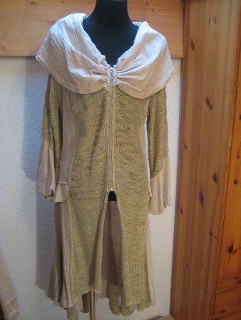 Manteau Zone Bleue taille XL, neuf, lagenlook