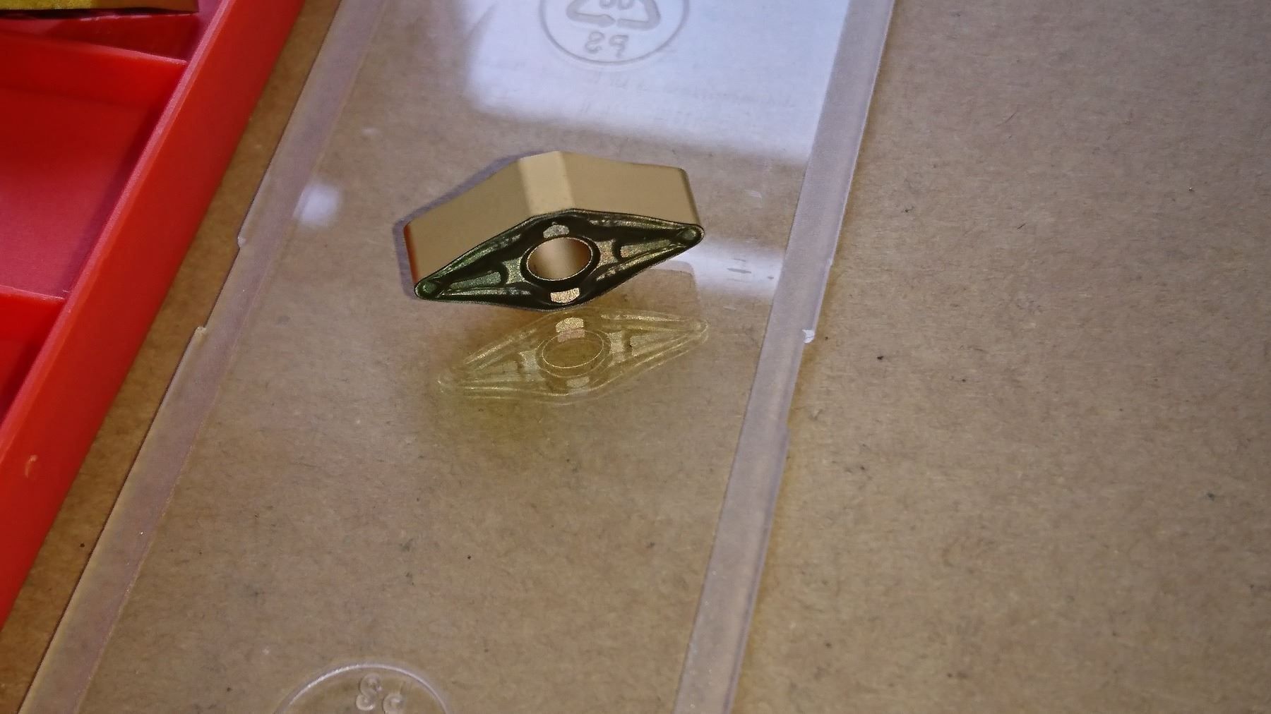 Alle Werkzeuge: Drehstahl 16mm und Wendeplatten – Neu und originalverpackt aus Pfäffikon ZH von 1252 3