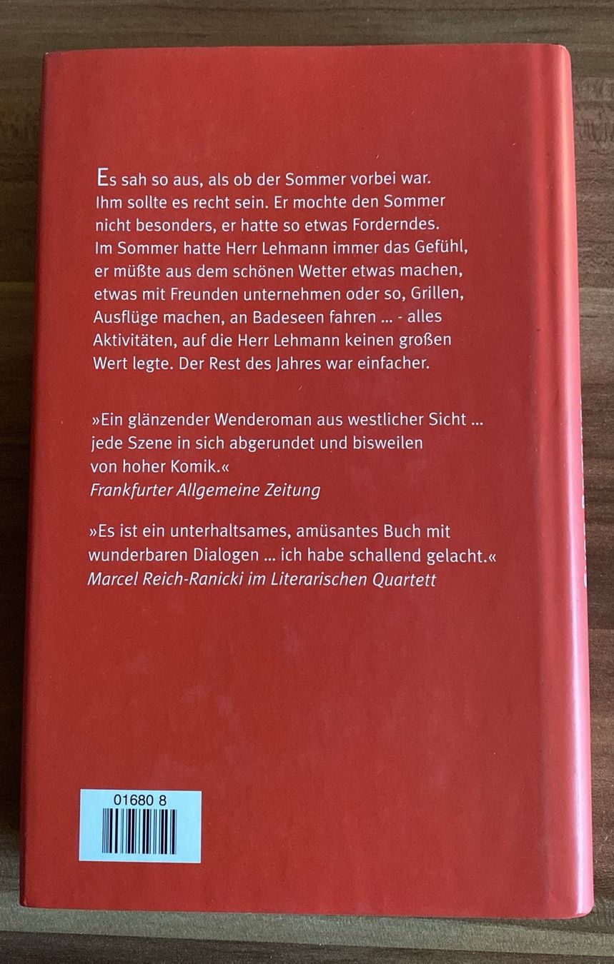 Bücher: Herr Lehmann von Sven Regener – Gebraucht aus Wagenhausen von M.Sieg 1