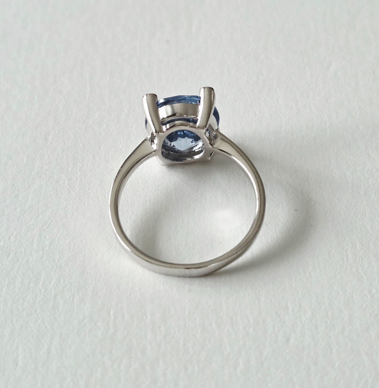 Ringe: Eleganter Silber 925 Aquamarin Ring - Neu – Neu und originalverpackt aus Uetikon am See von Coralreef 7