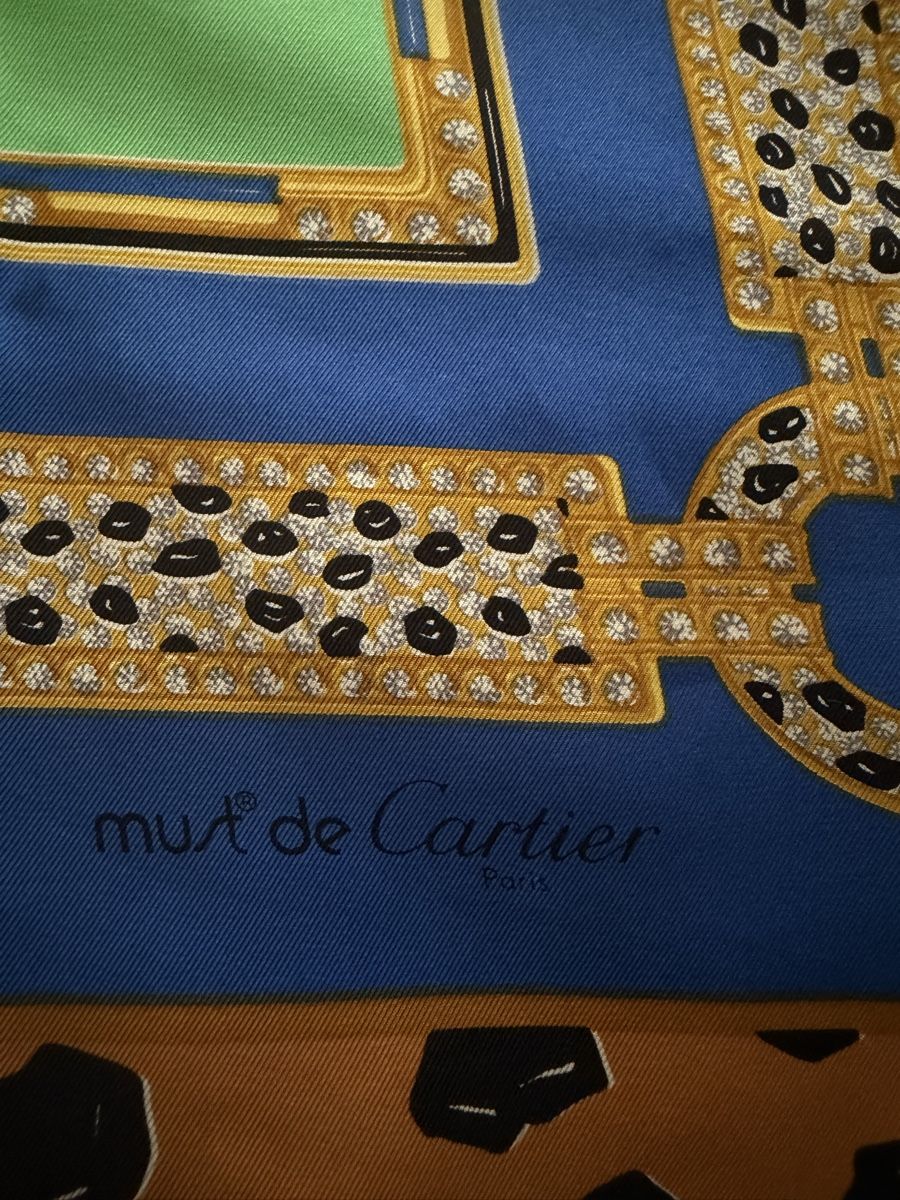 Cartier Foulard & Sciarpe: Cartier silk scarf – Usato da Schaffhausen venduto da Nadiuna 2