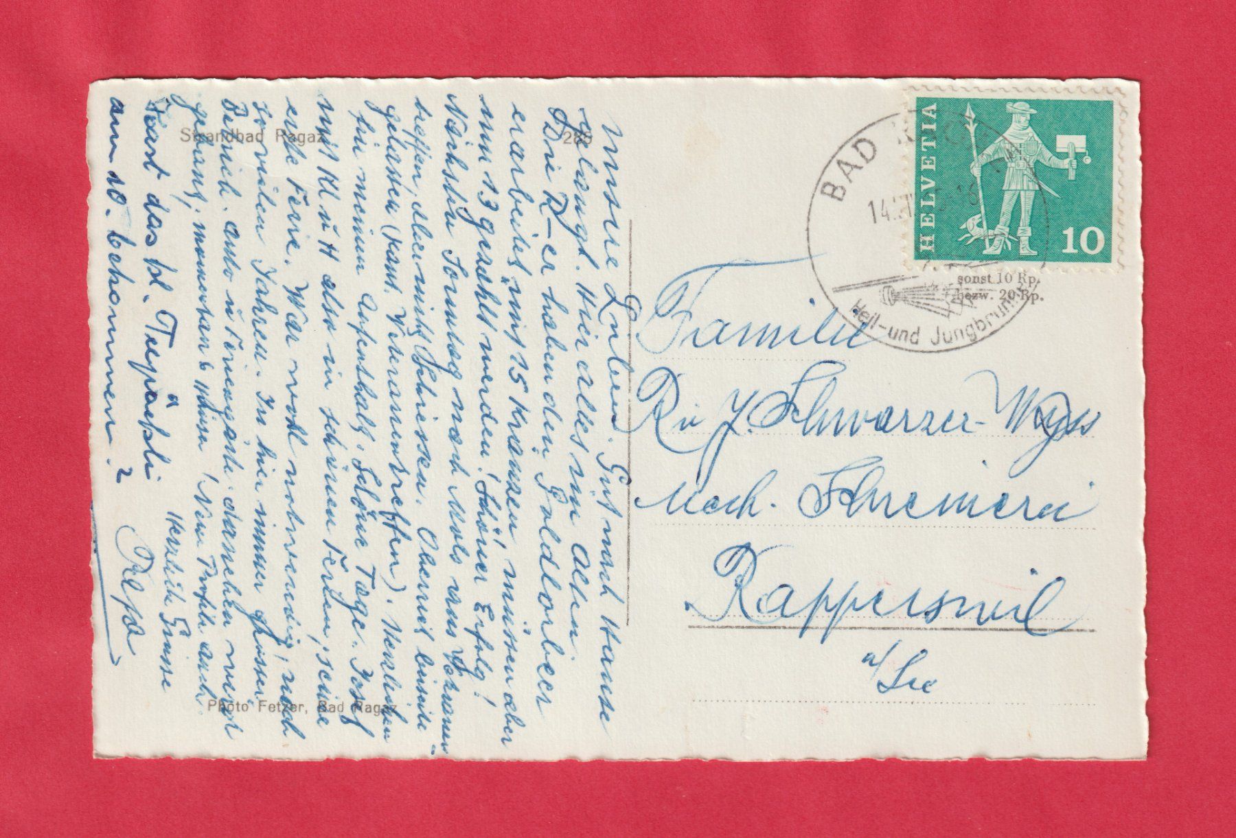 Bad Ragaz Therme (SG) Strandbad 1966