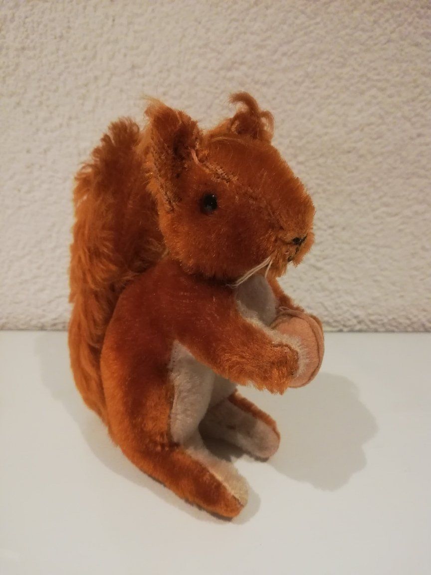 Teddy Hermann Giocattoli: Eichhörnche Teddy Hermann od. Steiff ? – Usato da Sissach venduto da luvama