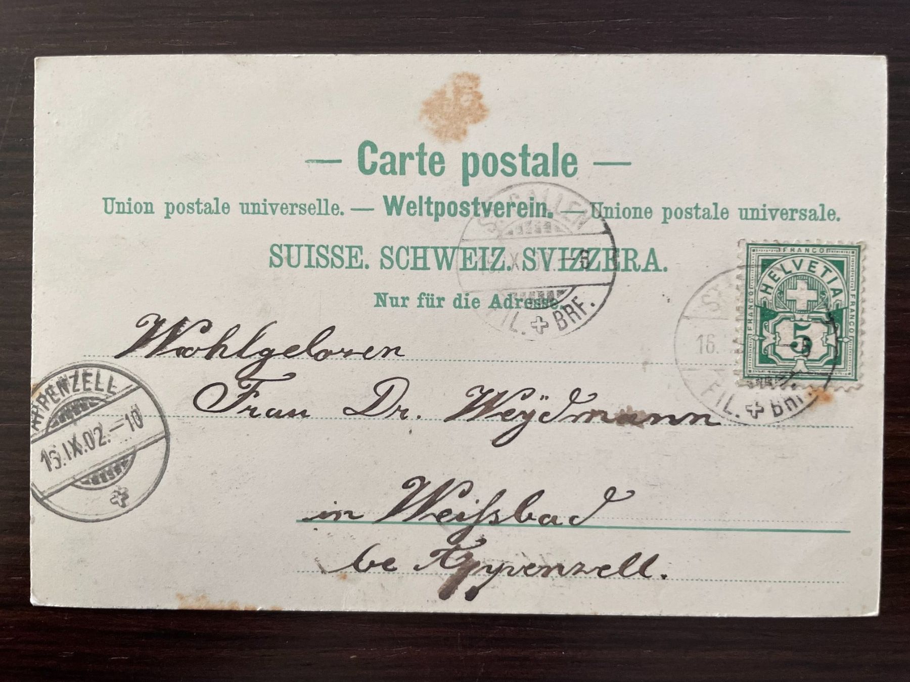 Cartes postales: ST. GALLEN Gallusplatz, 2 Ansichtskarten – D'occasion à Wald ZH par TLILEF 2