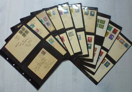 Lot ++ Interessante Beleg-Sammlung PJ und PP ab 1925