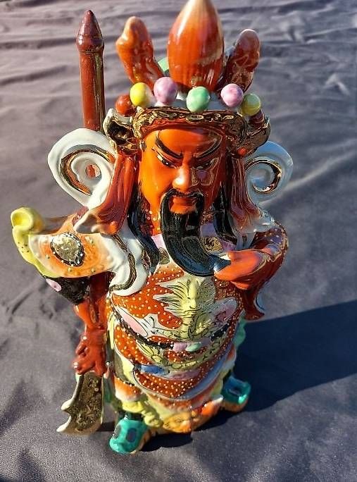 Tutte le decorazioni: Chinesische Krieger Statue Porzelan – Usato da Ottikon venduto da nag-champa77 2
