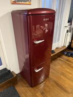 Kühlschrank SIBIR Rot Retro Vintage