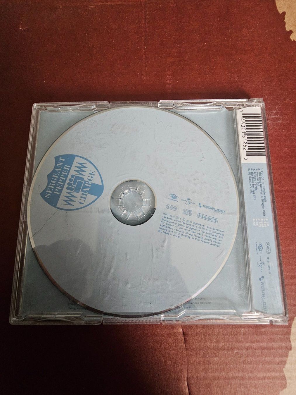 CD: CD Single - Sergeant Pepper – Charge (Trance, 2001) – Usato da Biberist venduto da Foolio0 1