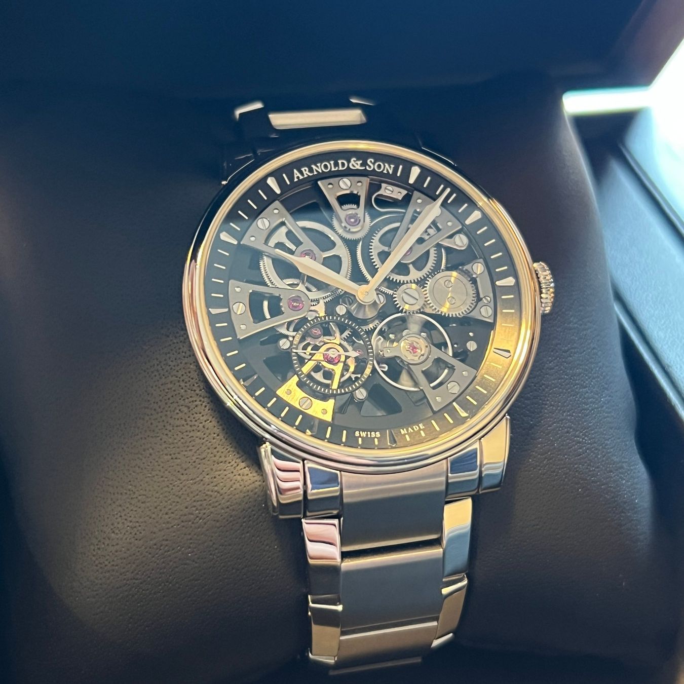 Uhren: FLASH SALE Arnold & Son Nebula 40 Steel Full Set 1.NEAS.B04B – Gebraucht aus Carouge GE von Watchaser 1